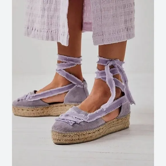 Free People Destino Espadrille Platforms