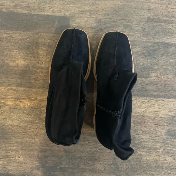Free People Gigi Ankle Boot Black Size 39.5
