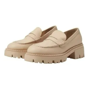 Free People Lyra Lug Loafer Chunky Shoes Cantaloupe Sz 38.5 8.5 NEW