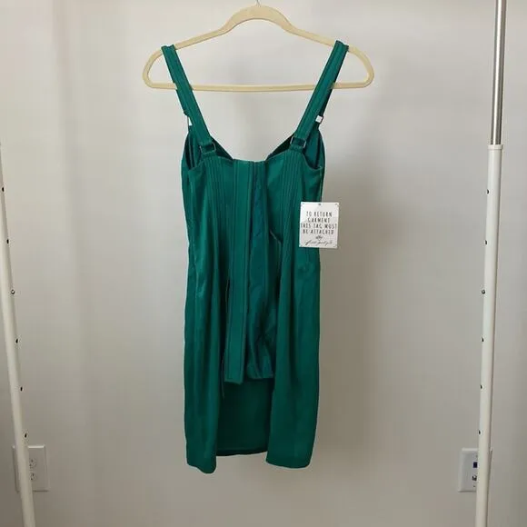 Free People Party Green Mini Dress