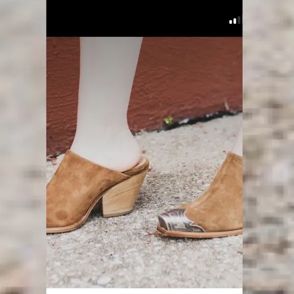 Free People Shoes Free People Brayden Western Mules