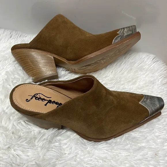 Free People Shoes Free People Brayden Western Mules