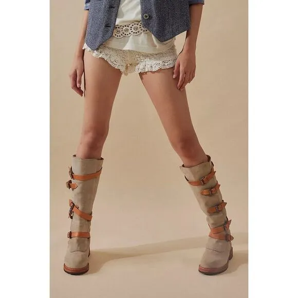 Free People Tristie Buckle Boots