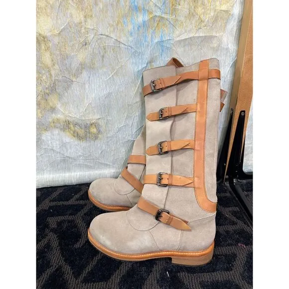 Free People Tristie Buckle Boots