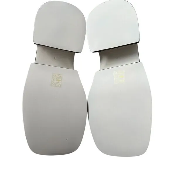 Free People X Jeffrey Campbell Empath White Patent Leather Mary Jane Shoes 8