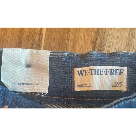 Free People We The Free Bella Moto Mid Rise Skinny Jean