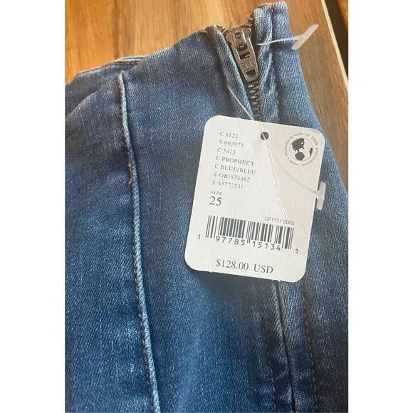 Free People We The Free Bella Moto Mid Rise Skinny Jean