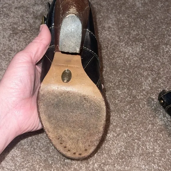 Frye Andrea mid western ankle boots Size 7 Black