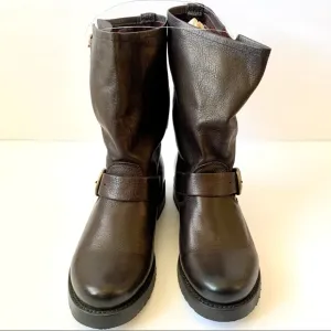 FRYE BOOTS sz 6.5 Brown Leather New