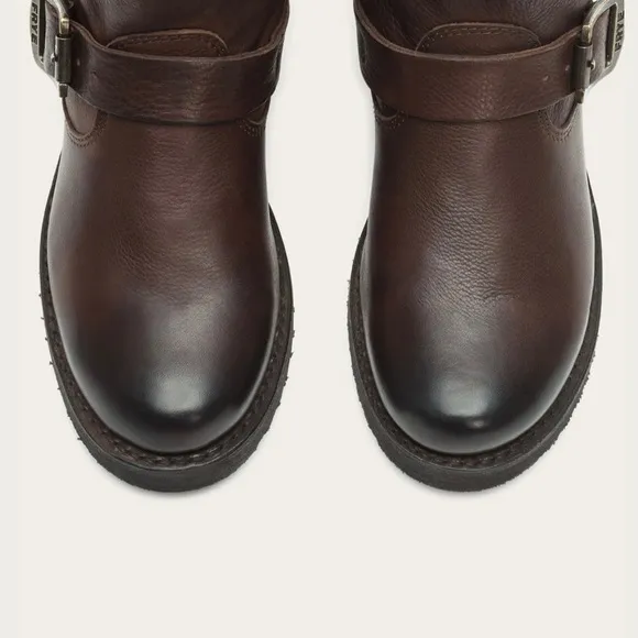 FRYE BOOTS sz 6.5 Brown Leather New
