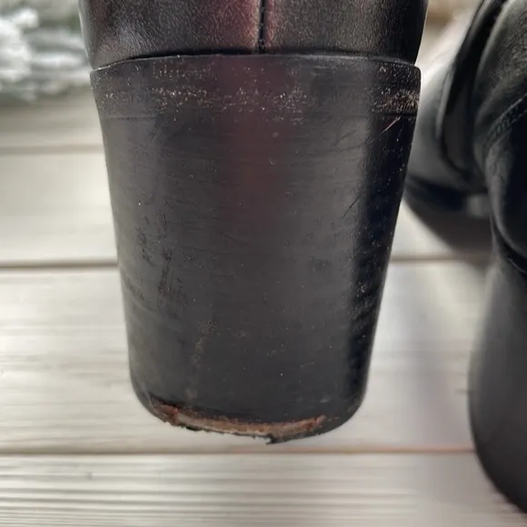 Frye Flynn Ankle Boot Leather Pewter size 6