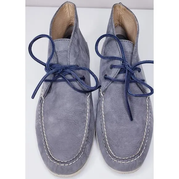 FRYE Mason Gray Nubuck Leather Chukka Ankle Boots Men's Size 10