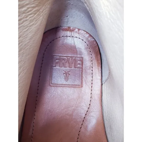 FRYE Mason Gray Nubuck Leather Chukka Ankle Boots Men's Size 10