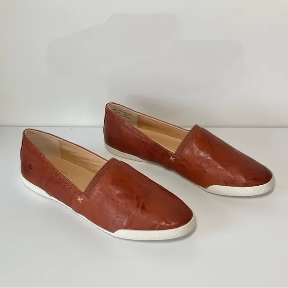 Frye Melanie Leather Slip-on Shoes