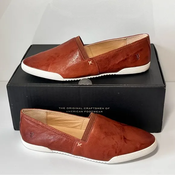 Frye Melanie Leather Slip-on Shoes