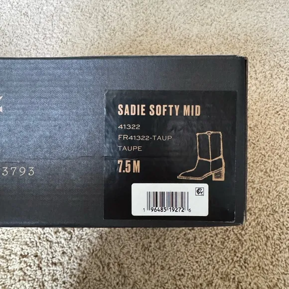 Frye Sadie Softy Mid women’s Suede Boots *New with box