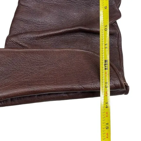 Frye Women's Dorado Brown Leather Riding Boot Size US 9