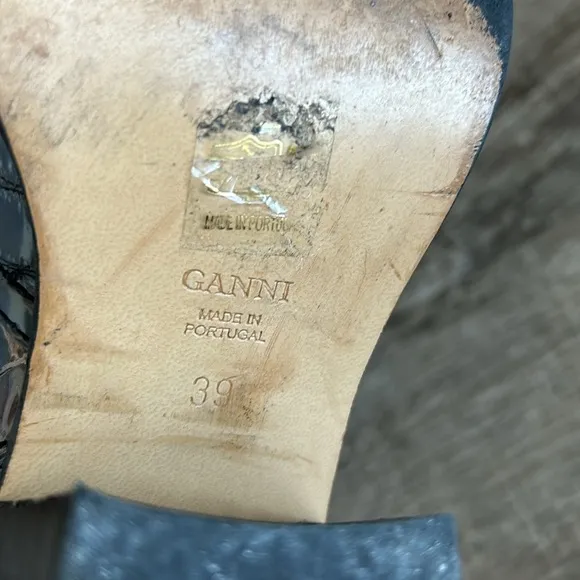 Ganni Callie Boots Ganache size 39