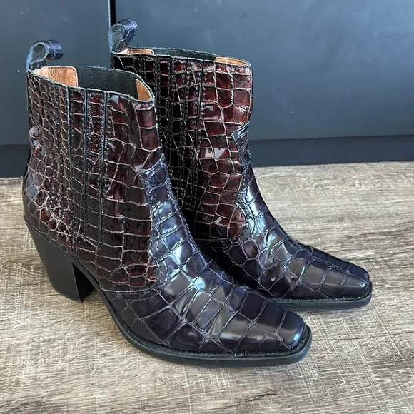 Ganni Callie Boots Ganache size 39