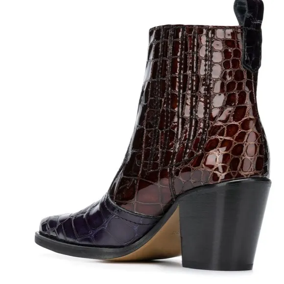 Ganni Callie Boots Ganache size 39