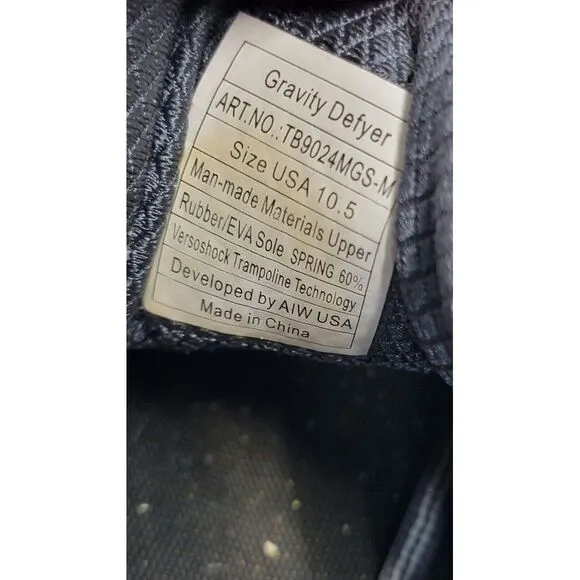 Gdefy by‎ Gravity Defyer Mighty Walk Women's Gray/Gray-Choose Size 10.5