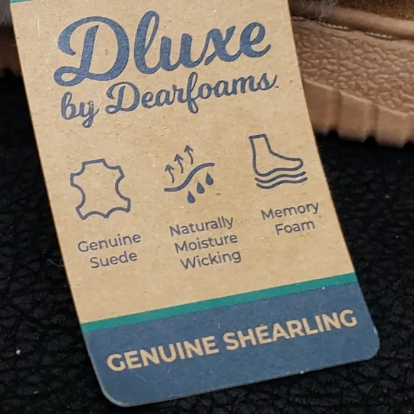 Genuine Leather Moccasin Slippers with Memory Foam!