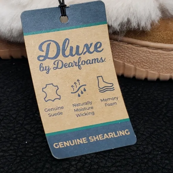 Genuine Leather Moccasin Slippers with Memory Foam!