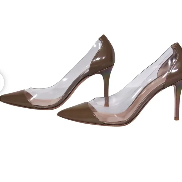 Gianvito Rossi Women's Brown Heels, Size 38