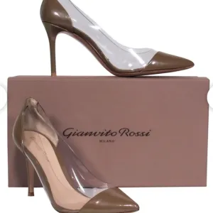 Gianvito Rossi Women's Brown Heels, Size 38