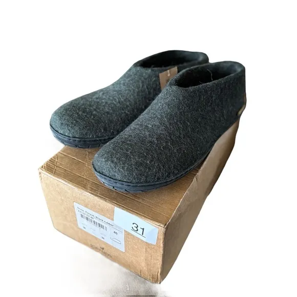 Glerups Womens Dark Forest Shoe Honey Rubber Sole (EU 40)