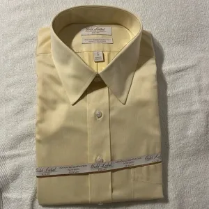 Gold Label Rountree yorke Dress Shirt 16 1/2 -33 Slim Fit New