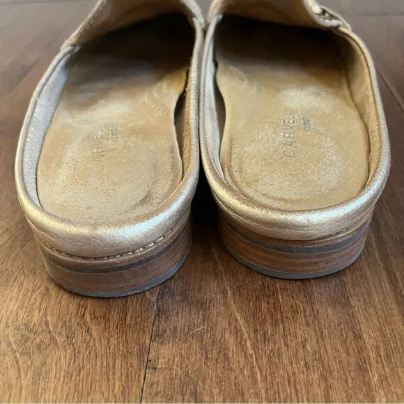 Gold Carvela Slip On Loafers Size EU 40