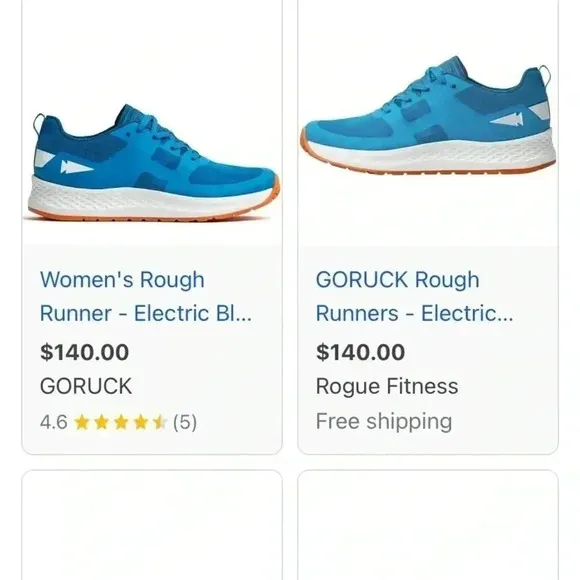 GORUCK Rough Runner Sneakers Athletic Trainers Gym Workout Running Shoes