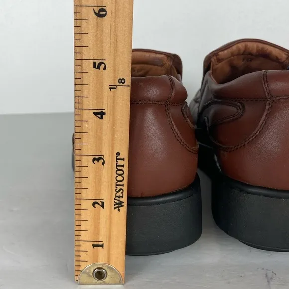 Gravity Defyer By Alexander Aiw Men's Slip On Shoes Size 10 Brown Leather