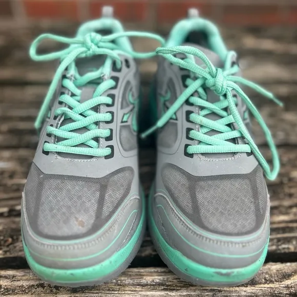Gravity Defyer Ion Women's Orthopedic GDefy Walking Athletic Shoes 8.5 Gray Teal