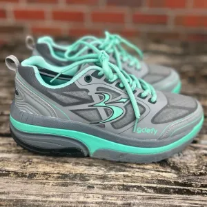 Gravity Defyer Ion Women's Orthopedic GDefy Walking Athletic Shoes 8.5 Gray Teal