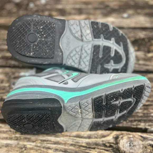 Gravity Defyer Ion Women's Orthopedic GDefy Walking Athletic Shoes 8.5 Gray Teal