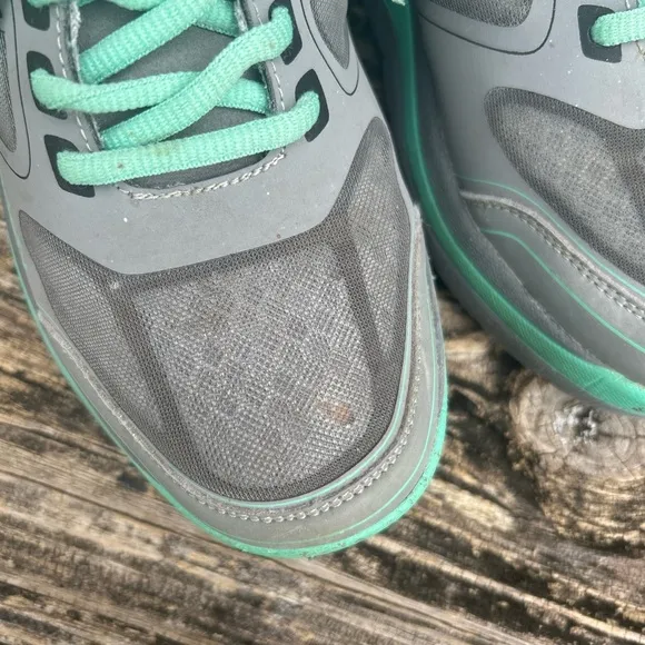 Gravity Defyer Ion Women's Orthopedic GDefy Walking Athletic Shoes 8.5 Gray Teal