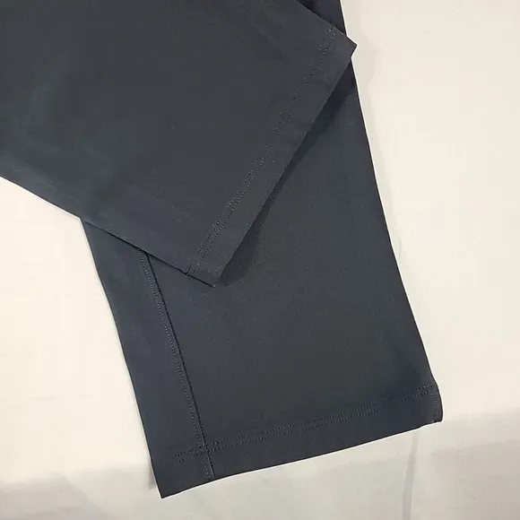 Gray Dress Pants with Slim Fit and Full Length