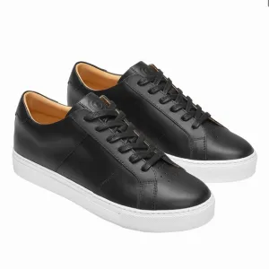 Greats Brooklyn Royale Men's Size US 12 Black Leather Casual Shoes Made in Italy