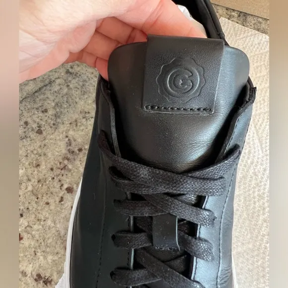 GREATS Classic Men’s Nero Black And White ‘Reign’ Sneakers Sz 10! Made In Italy