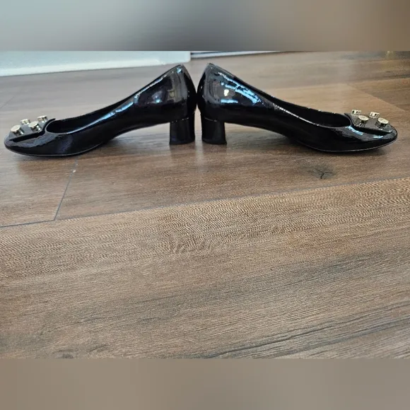 Gucci Black Patent Leather Women's Shoes