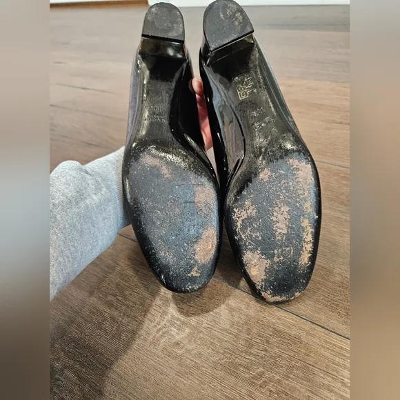 Gucci Black Patent Leather Women's Shoes