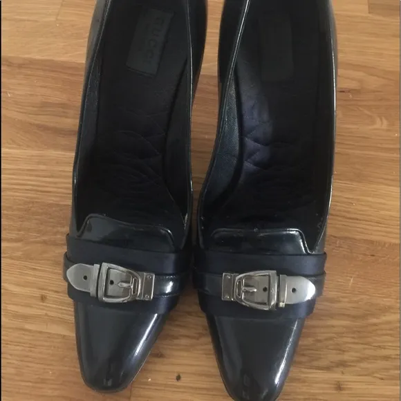 Gucci Navy High Heels