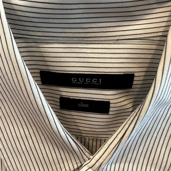 Gucci slim fit dress shirt