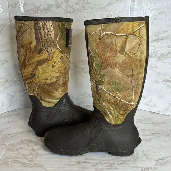 Guide gear 800Gr rubber boot scent free 800 thinsulate ultra size 9