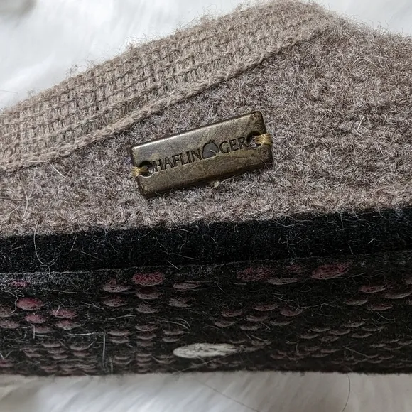 HAFLINGER Doggy Earth Slippers Size 41 Womens Pure Wool slippers