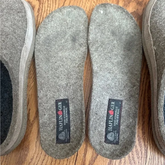 Haflinger Skane Wool Slippers/Clogs Size 41