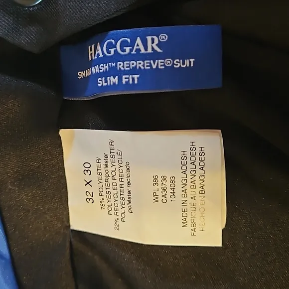 Haggar Perfect fit dress pants 32x30 Dark Charcoal color