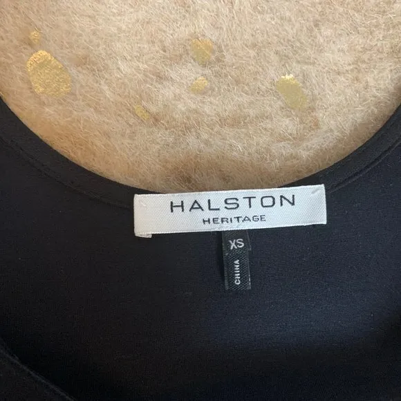 Halston Heritage Strappy Little Black Dress NWOT